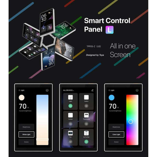 HomeConnect Smart Panel PH | 5in Touch Screen Control with Alexa Voice & Tuya Zigbee Hub