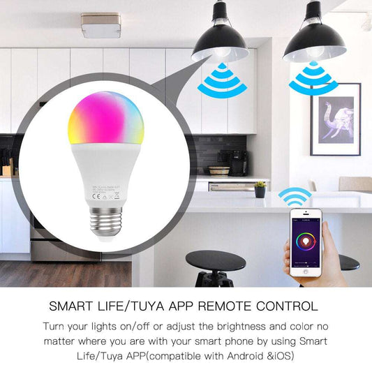 Smart LED Bulb Dimmable 10watts RGB