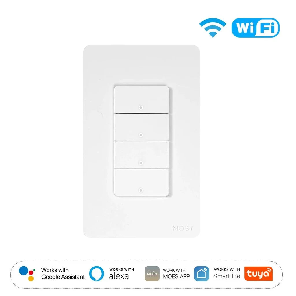 HomeConnect Smart Wall Switch: No Neutral Wire Required