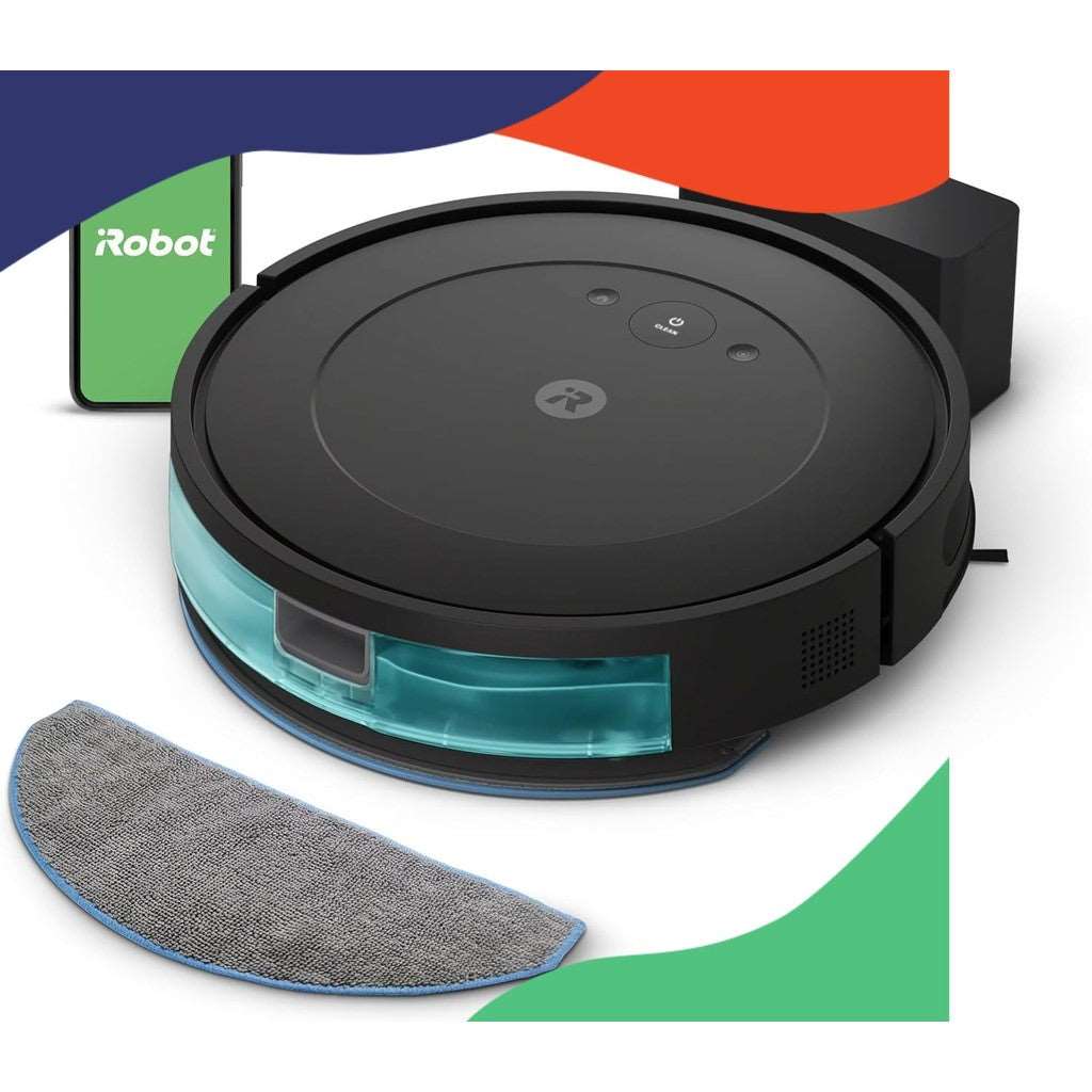 iRobot Roomba Combo Vacuum & Mop-Easy to use, Power-Lifting Suction, Smart Navigation, Alexa