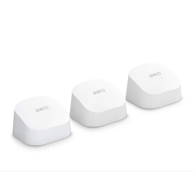 Eero 6 Mesh WiFi 6 System: Fast, Reliable, Starlink Compatible