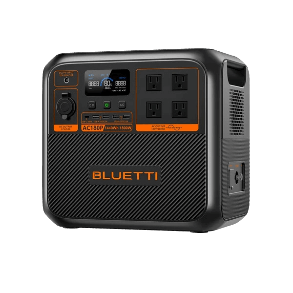 BLUETTI AC180P Portable Power Station | 1800W 1440Wh