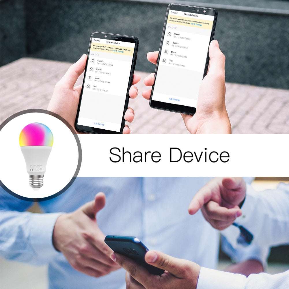 Smart LED Bulb Dimmable 10watts RGB