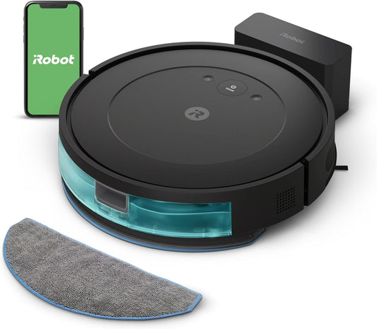 Simplify cleanup with the Roomba Combo! Enjoy powerful vacuuming, effective mopping, and effortless cleaning driven by Smart Navigation and simple Alexa voice commands.