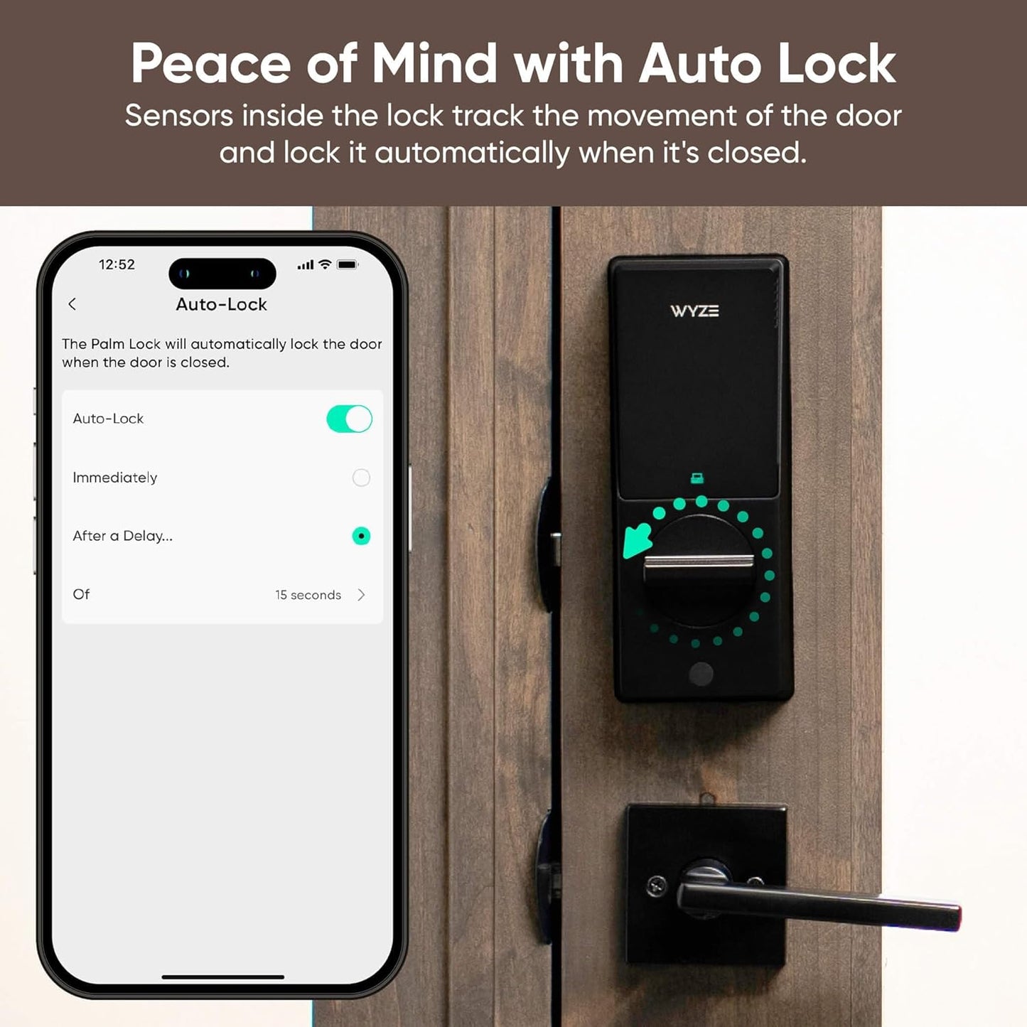 Wyze Palm Lock: Smart Door Lock w/ Palm Vein Recognition