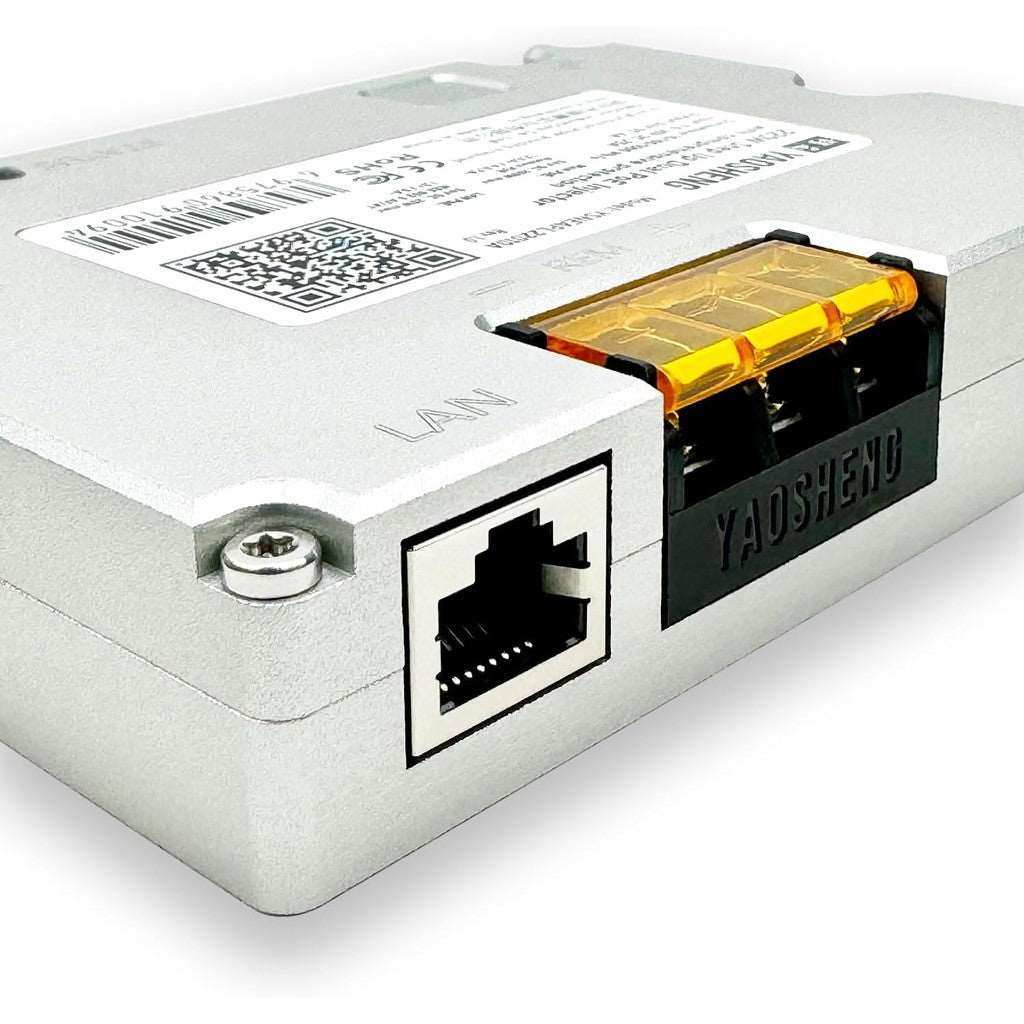 Power your Starlink GEN3 dish with the Yaosheng 220W Dual PoE Injector. Step up power for custom setups or off-grid systems requiring high, stable wattage.