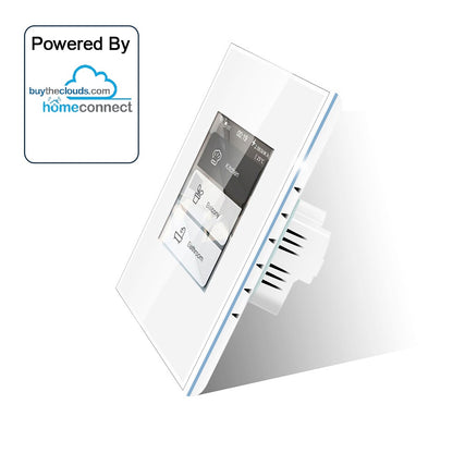 HomeConnect Smart Switch PH: Control your lights and curtains with one 4-in-1 WiFi Touch Panel. Seamlessly integrates with Alexa and Google Home voice control for smarter living in the Philippines. 