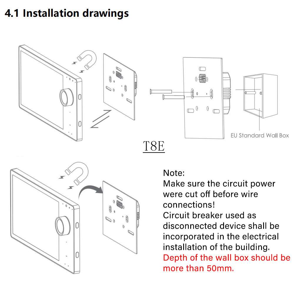 HomeConnect Smart Control Panel PH: Centralize your smart home with our 6/8/10-inch LCD Touch Screen. Built-in Zigbee Hub, Voice Assistant, and Tuya WiFi for automation and scene control.