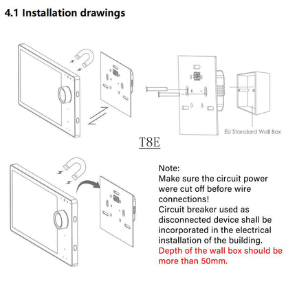 HomeConnect Smart Control Panel PH: Centralize your smart home with our 6/8/10-inch LCD Touch Screen. Built-in Zigbee Hub, Voice Assistant, and Tuya WiFi for automation and scene control.