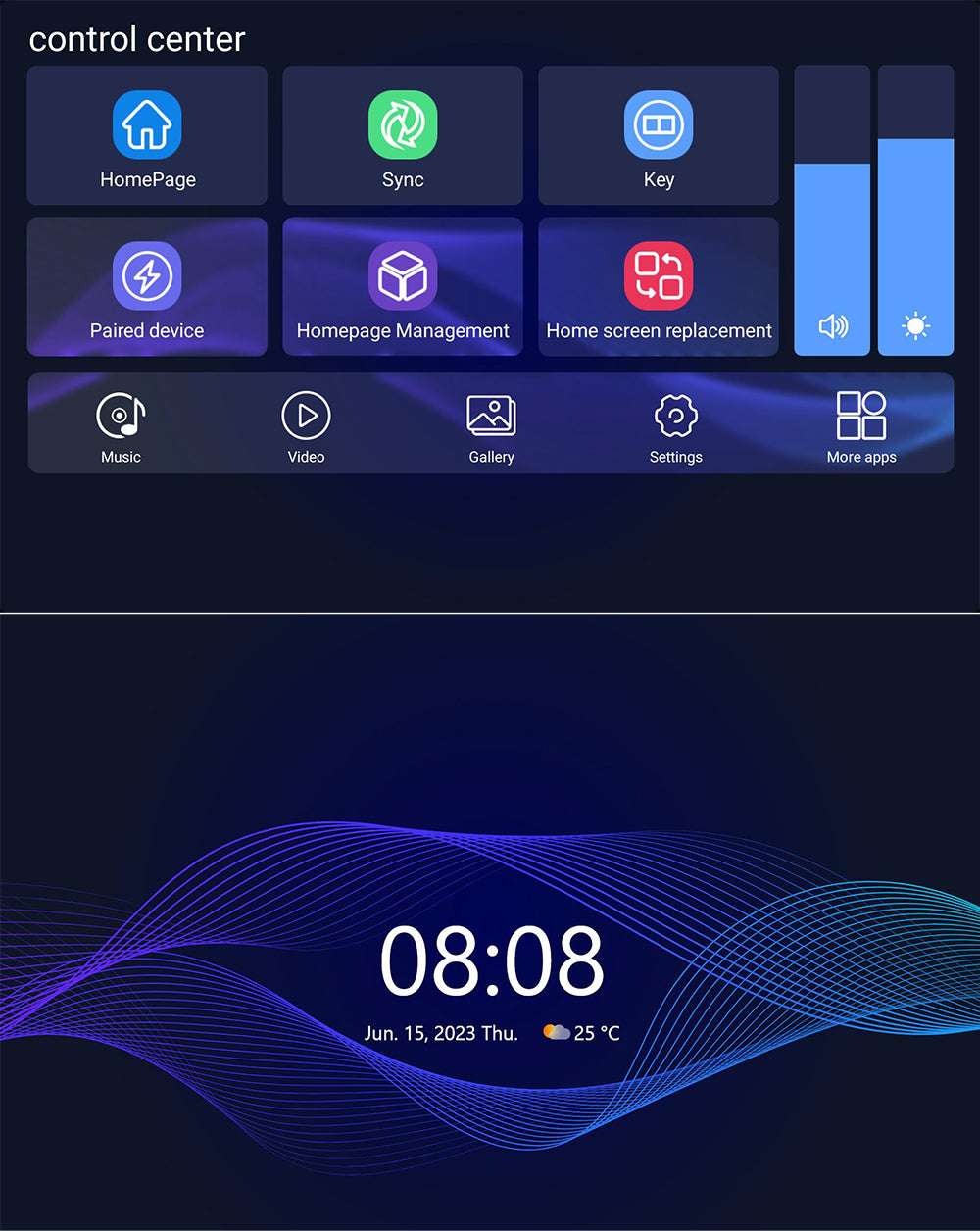 HomeConnect Smart Control Panel PH: Centralize your smart home with our 6/8/10-inch LCD Touch Screen. Built-in Zigbee Hub, Voice Assistant, and Tuya WiFi for automation and scene control.