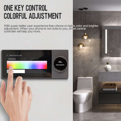HomeConnect Smart Control Panel PH: Centralize your smart home with our 6/8/10-inch LCD Touch Screen. Built-in Zigbee Hub, Voice Assistant, and Tuya WiFi for automation and scene control.