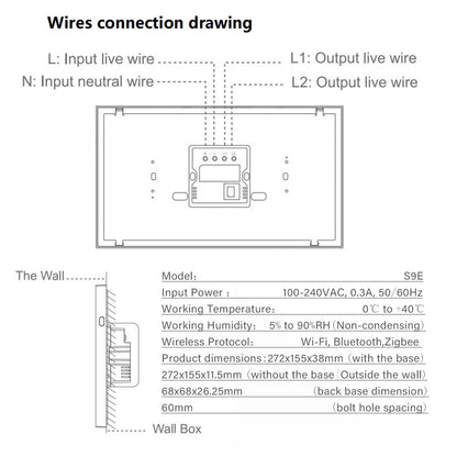 HomeConnect Smart Control Panel PH: Centralize your smart home with our 6/8/10-inch LCD Touch Screen. Built-in Zigbee Hub, Voice Assistant, and Tuya WiFi for automation and scene control.