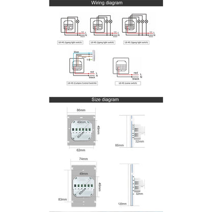 HomeConnect Smart Switch PH: Control your lights and curtains with one 4-in-1 WiFi Touch Panel. Seamlessly integrates with Alexa and Google Home voice control for smarter living in the Philippines. 