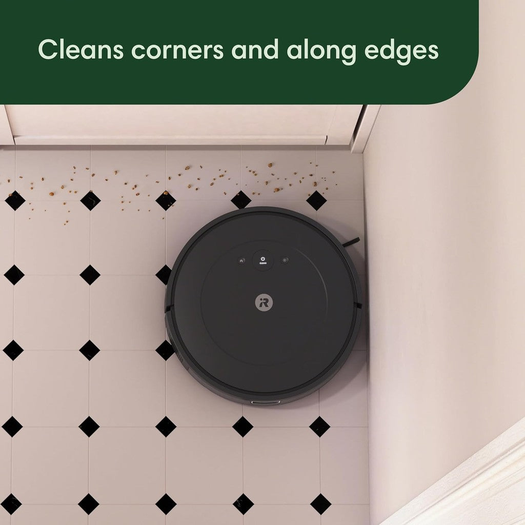 Simplify cleanup with the Roomba Combo! Enjoy powerful vacuuming, effective mopping, and effortless cleaning driven by Smart Navigation and simple Alexa voice commands.