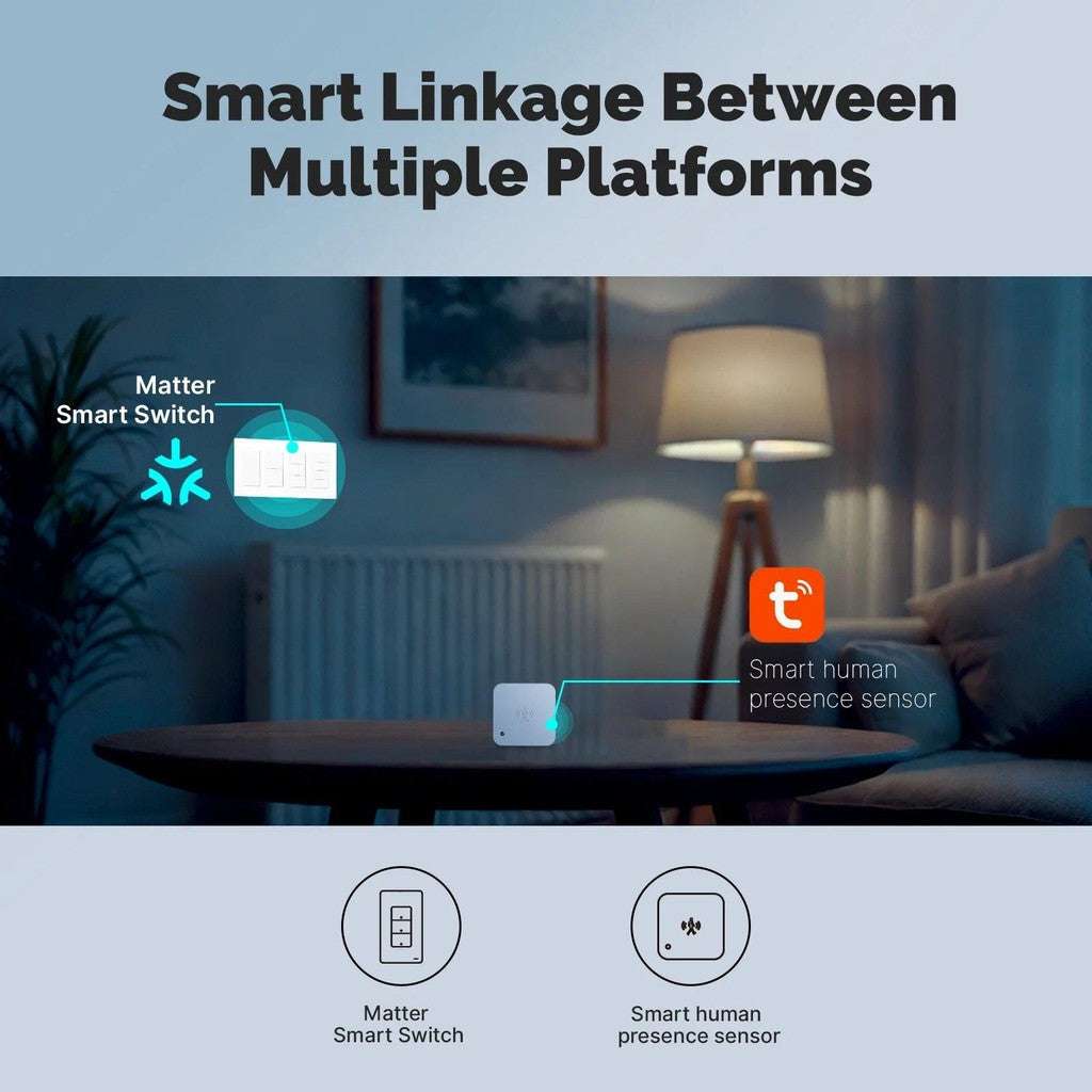 HomeConnect Smart Wall Switch - No Neutral Wire Required