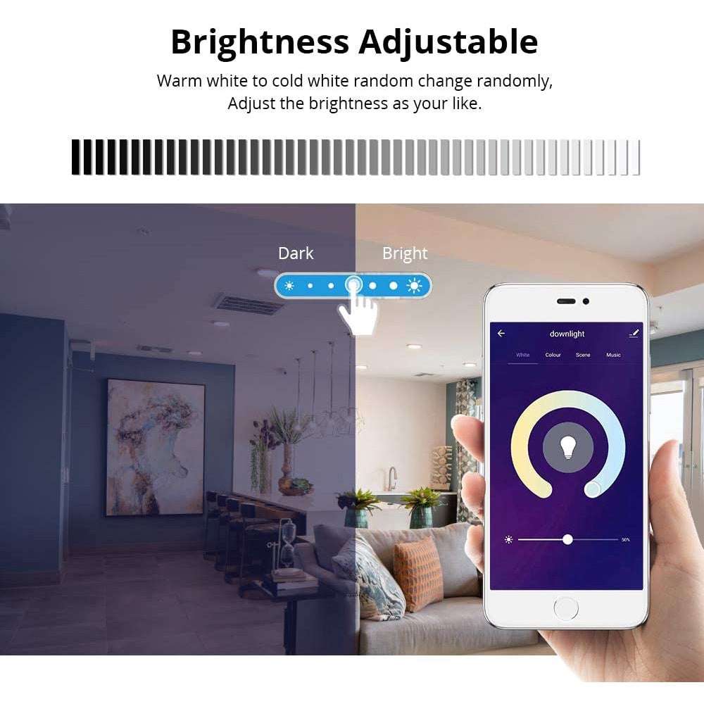 Smart Downlight LED RGBCW & Voice Control | HomeConnect