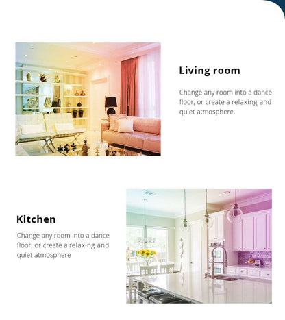 Smart Downlight LED RGBCW & Voice Control | HomeConnect