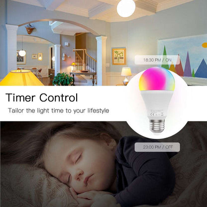 Smart LED Bulb Dimmable 10watts RGB