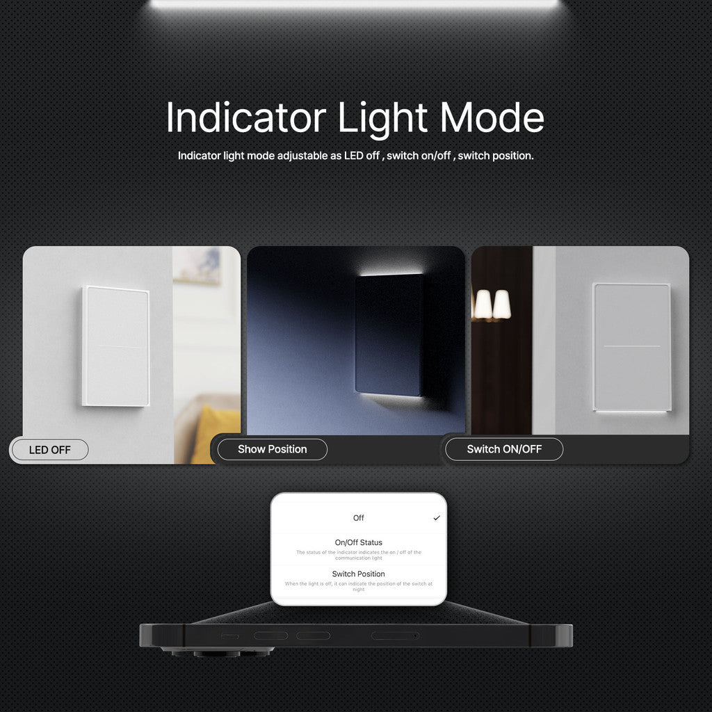 HomeConnect Smart Wall Switches: Upgrade to sleek, glass-design smart lighting. Control your lights with touch, app, or voice. Note: Neutral wiring is required for installation. Discover smarter lighting for your home. 