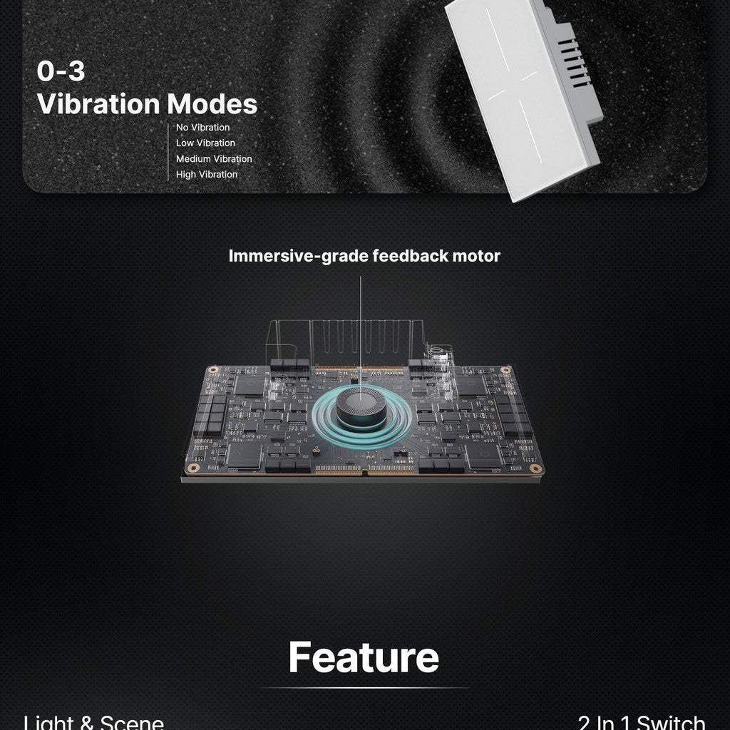 HomeConnect Smart Wall Switches: Upgrade to sleek, glass-design smart lighting. Control your lights with touch, app, or voice. Note: Neutral wiring is required for installation. Discover smarter lighting for your home. 