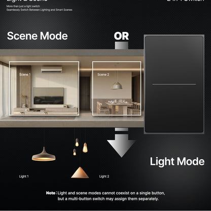 HomeConnect Smart Wall Switches: Upgrade to sleek, glass-design smart lighting. Control your lights with touch, app, or voice. Note: Neutral wiring is required for installation. Discover smarter lighting for your home. 