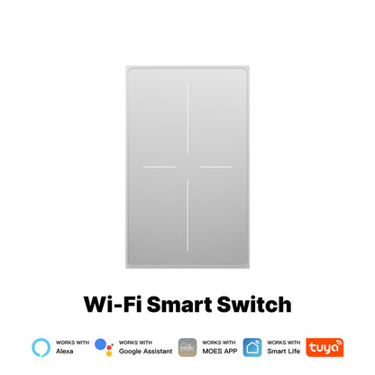 HomeConnect Smart Wall Switches: Upgrade to sleek, glass-design smart lighting. Control your lights with touch, app, or voice. Note: Neutral wiring is required for installation. Discover smarter lighting for your home. 