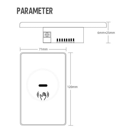 HomeConnect PH: The innovative Non-Contact Hand Wave Light Switch with Touchless IR Sensor and Alexa Voice Control. Modern, hygienic smart lighting for the Philippines.
