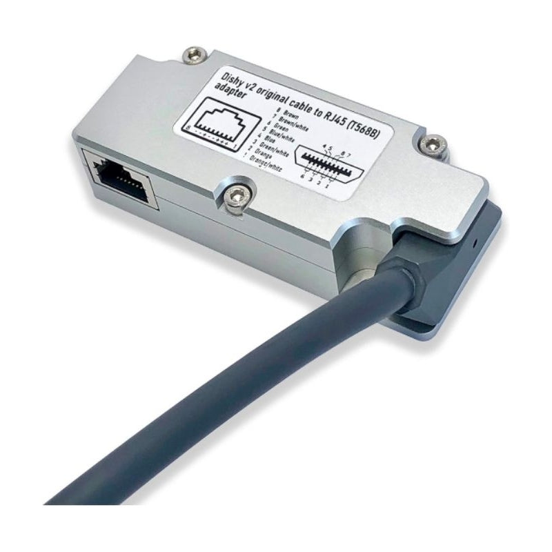 The Starlink Converter Kit (POE Injector + RJ45) is essential for advanced networking. Simplify integration and power your dish with custom infrastructure.