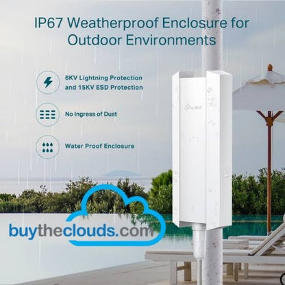 EAP650 Outdoor TP-Link | Omada WiFi6 AX3000 Gigabit Outdoor Access Point