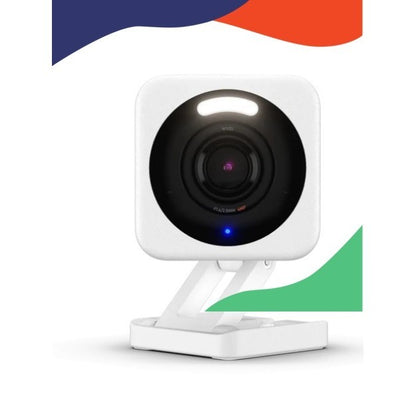 WYZE Cam v4 - 2K HD Wi-Fi Smart Home Security Camera, Indoor/Outdoor Use - FREE 32GB SD CARD