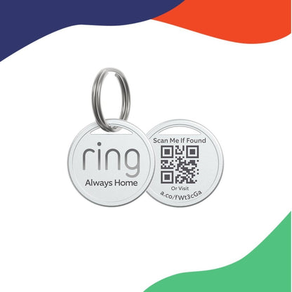 Ring Pet Tag | Easy-to-use tag with QR code | Real-time scan alerts | Shareable Pet Profile