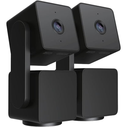 WYZE Cam Pan V3 Black Edition-2 Packs-Home / Business / CCTV / Pet Security Camera